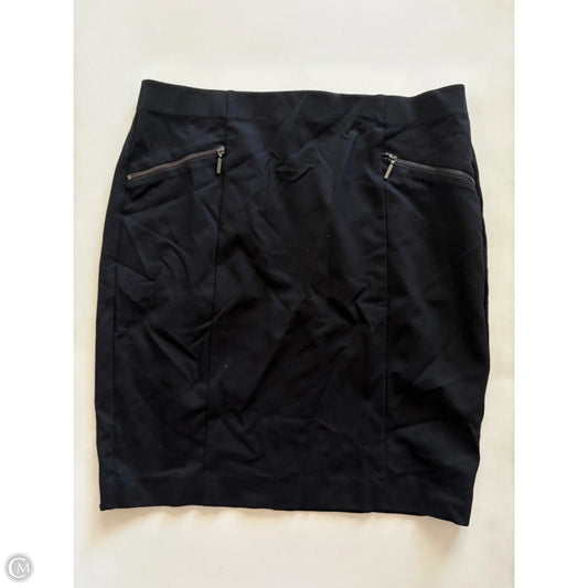Skirt Midi By Alfani In Black, Size: 14