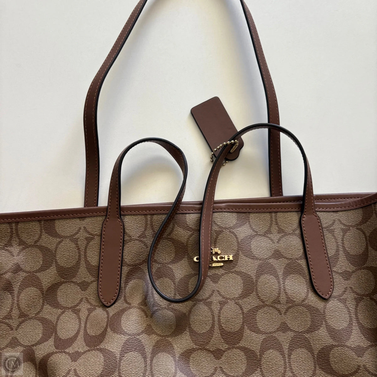 Handbag Designer By Coach, Size: Large
