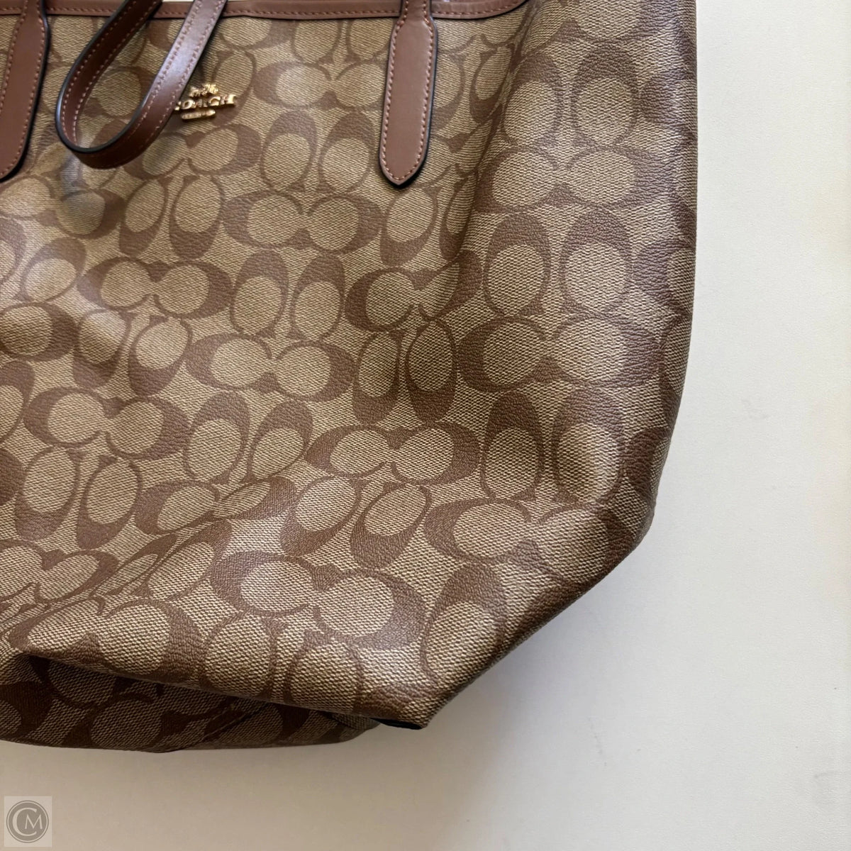 Handbag Designer By Coach, Size: Large