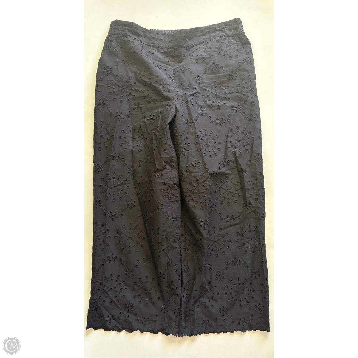 Pants Lounge By Talbots In Black, Size: L
