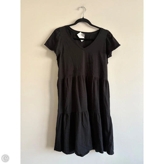Dress Casual Midi By J. Crew In Black, Size: M
