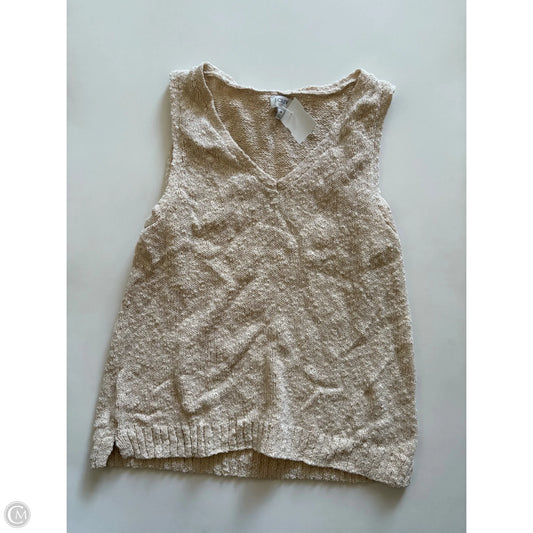 Tank Top By J. Crew In Cream, Size: M
