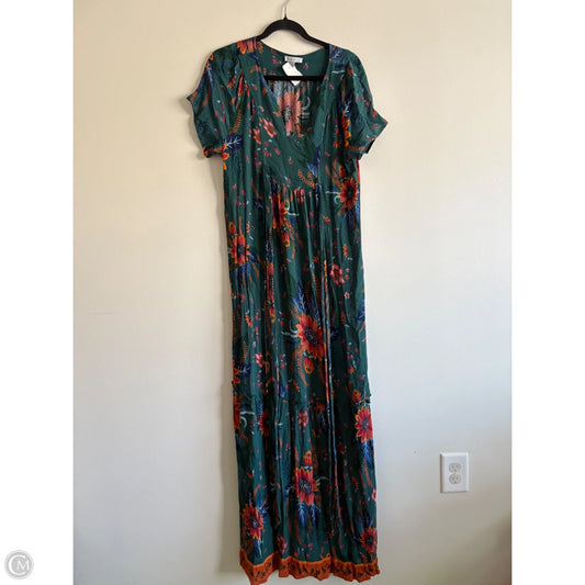 Dress Casual Maxi By Patrons Of Peace In Green, Size: M