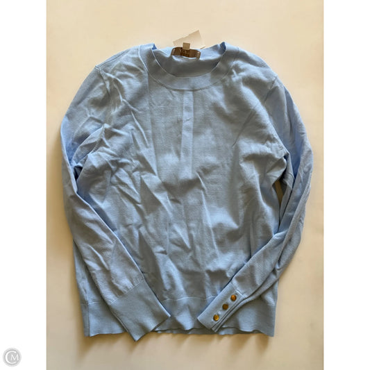 Sweater By Loft In Blue, Size: L