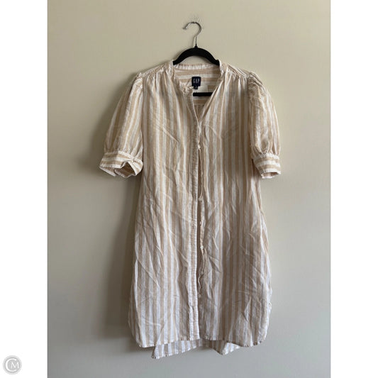 Dress Casual Short By Gap In Striped Pattern, Size: L
