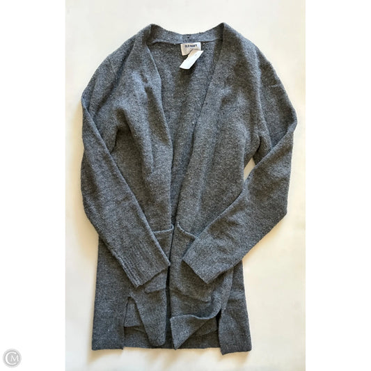 Sweater Cardigan By Old Navy In Grey, Size: M