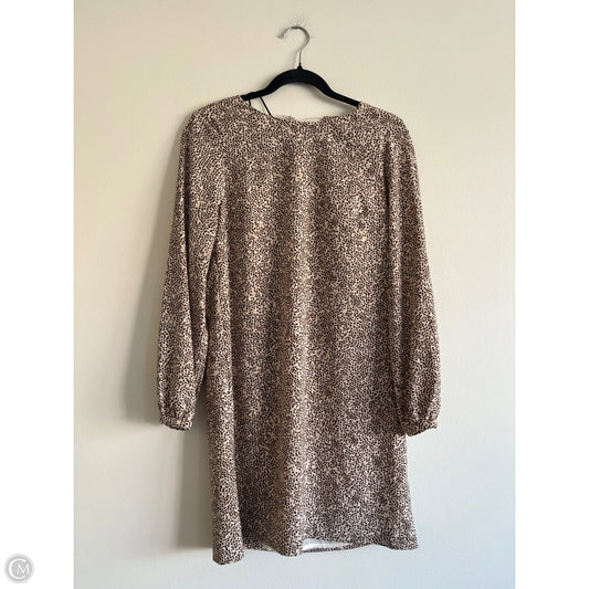 Dress Work By H&m In Animal Print, Size: 4