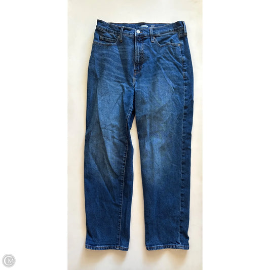Jeans Straight By Old Navy In Blue, Size: 12
