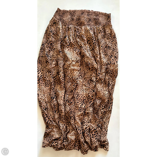 Skirt Maxi By Aerie In Animal Print, Size: Xl