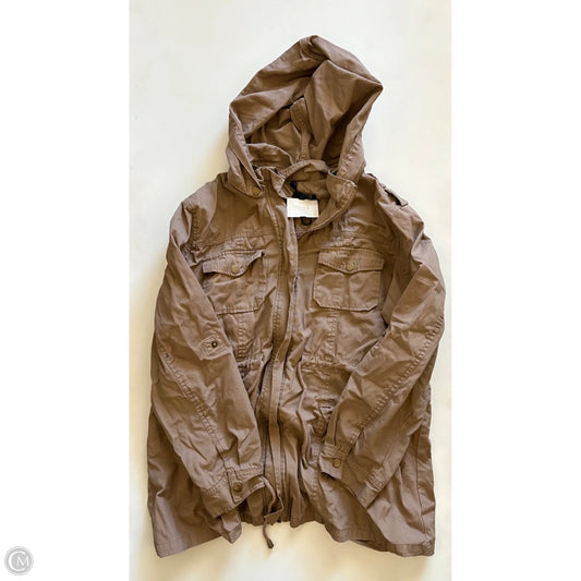 Jacket Moto By Sky In Brown, Size: 1x