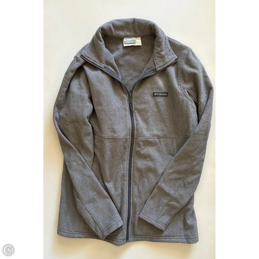 Jacket Fleece By Columbia In Grey, Size: Xl