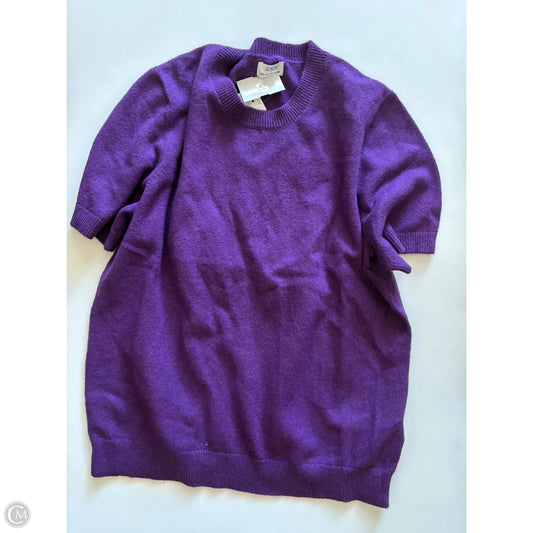 Sweater By J. Crew In Purple, Size: L