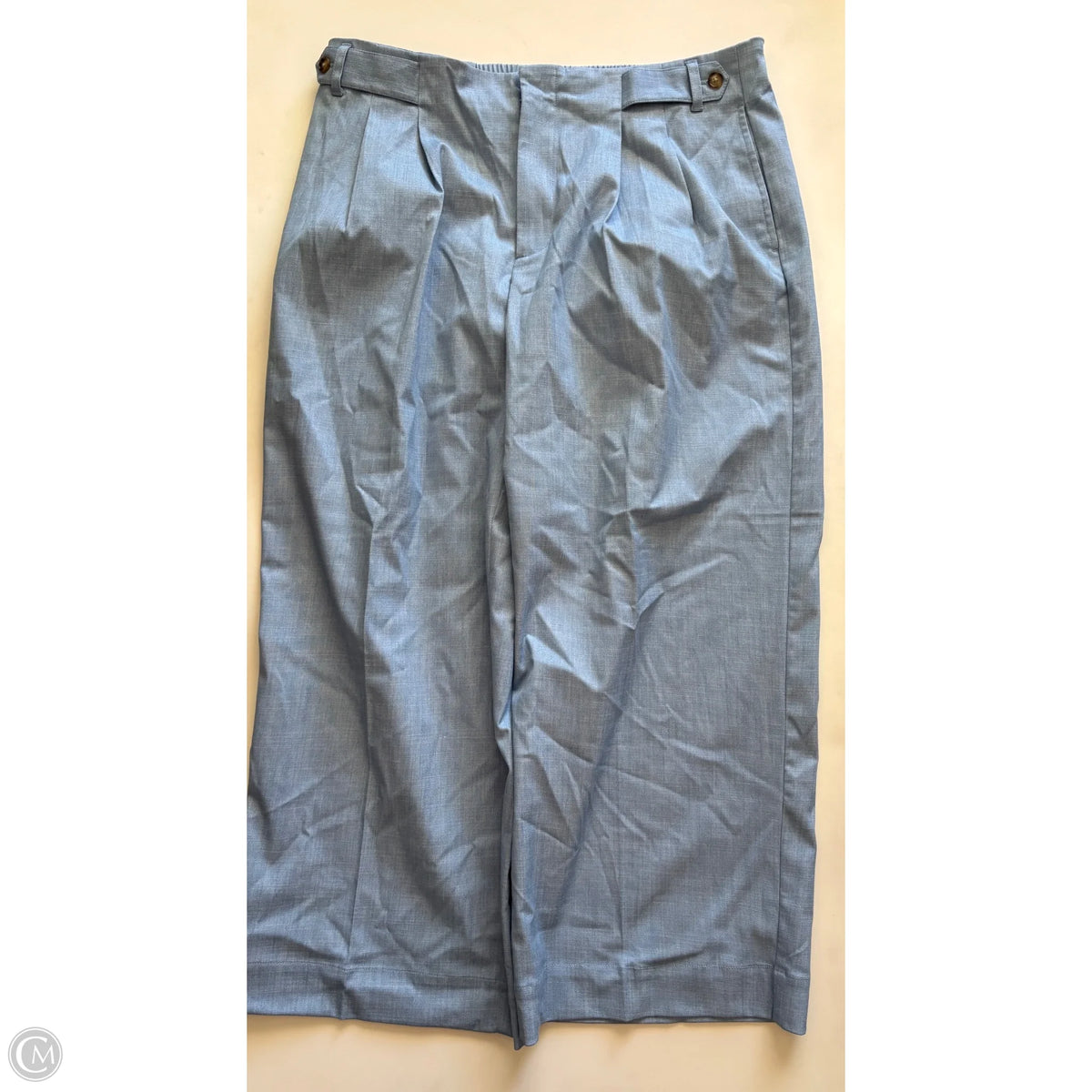 Pants Suit 2pc By Free Assembly In Blue, Size: L