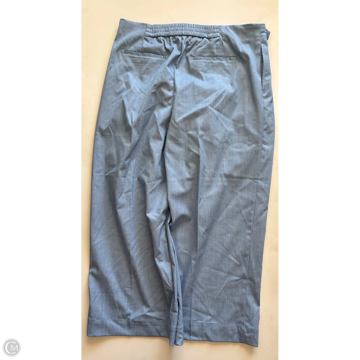 Pants Suit 2pc By Free Assembly In Blue, Size: L