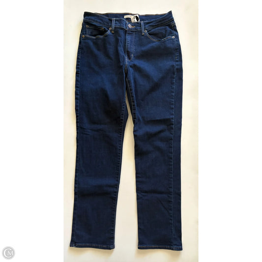 Jeans Straight By Levis In Blue, Size: 10