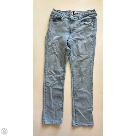 Jeans Straight By Levis In Blue, Size: 10