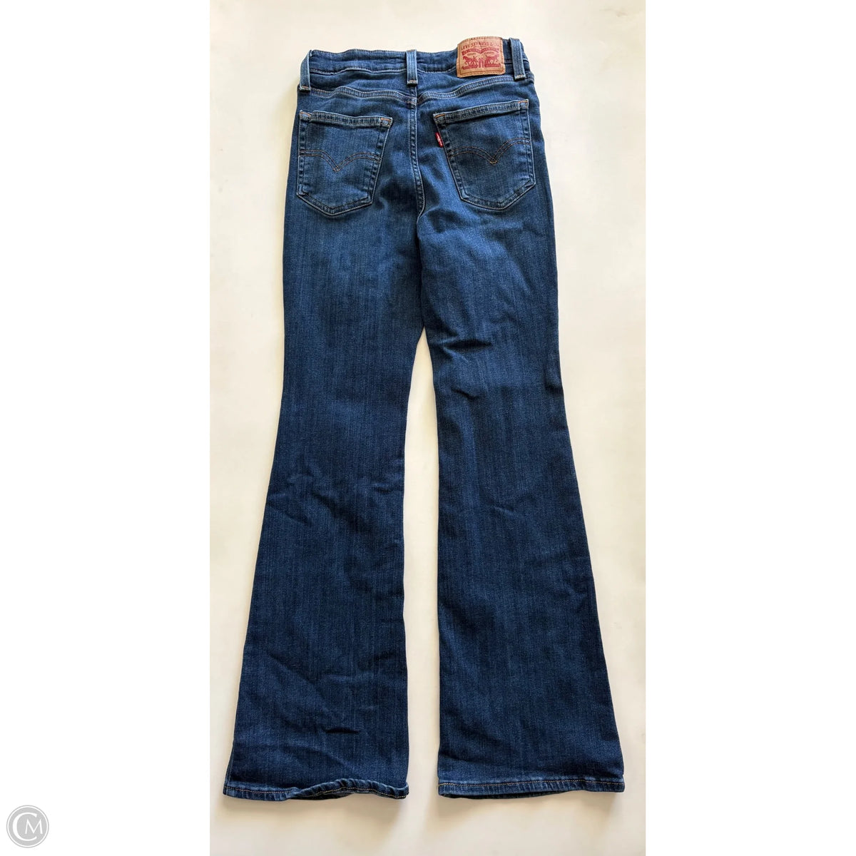 Jeans Flared By Levis In Blue, Size: 4