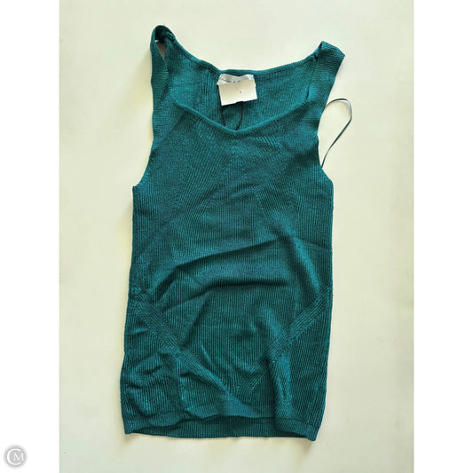 Sweater Short Sleeve By Chelsea And Theodore In Green, Size: M