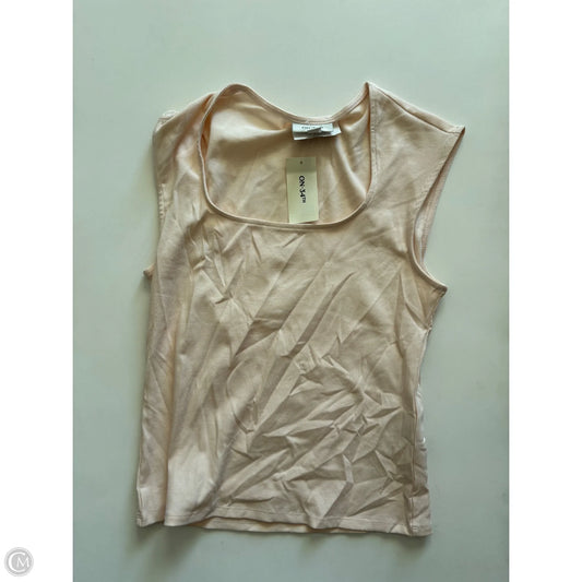 Tank Top By On 34th In Cream, Size: M