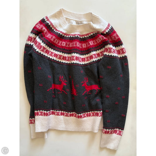 Sweater By Loft In Red, Size: L
