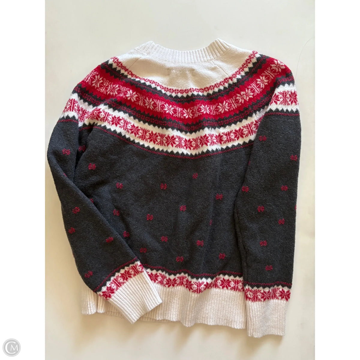 Sweater By Loft In Red, Size: L