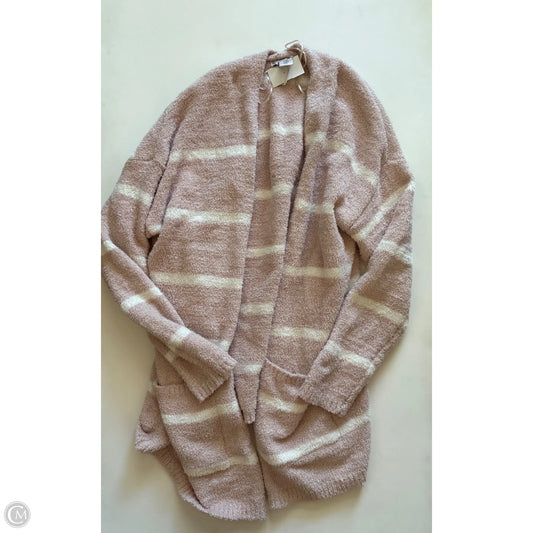 Sweater Cardigan By Sincerely Jules In Striped Pattern, Size: M