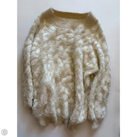Sweater By Blue B In Cream, Size: S