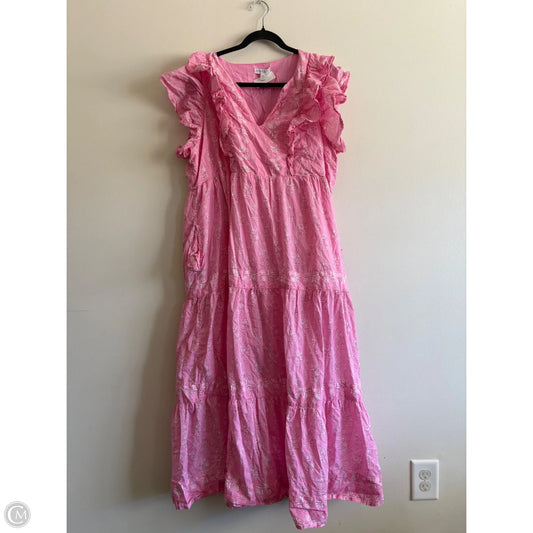 Dress Casual Maxi By Crown And Ivy In Pink, Size: 2x