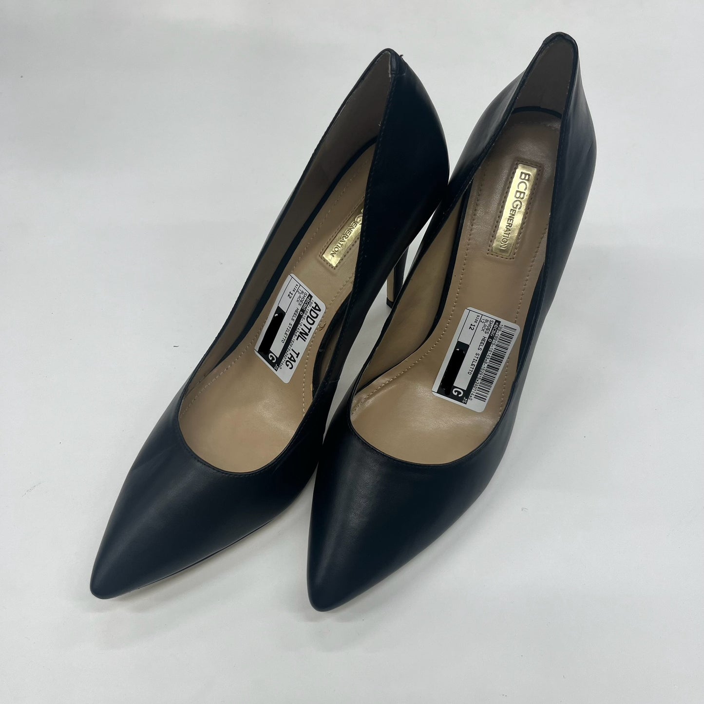 Black Shoes Heels Stiletto Bcbg O, Size 12