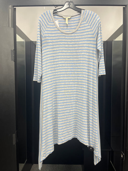 Dress Casual Midi By Matilda Jane In Striped, Size: L