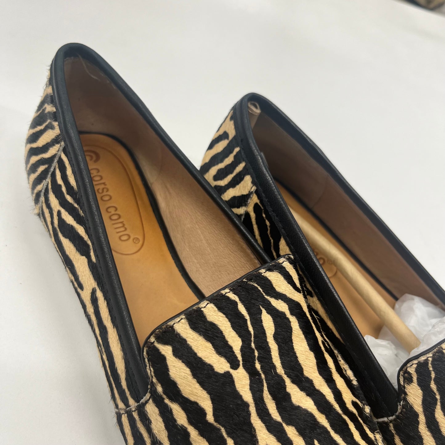 Animal Print Shoes Flats Ballet Corso Cosmo, Size 6.5