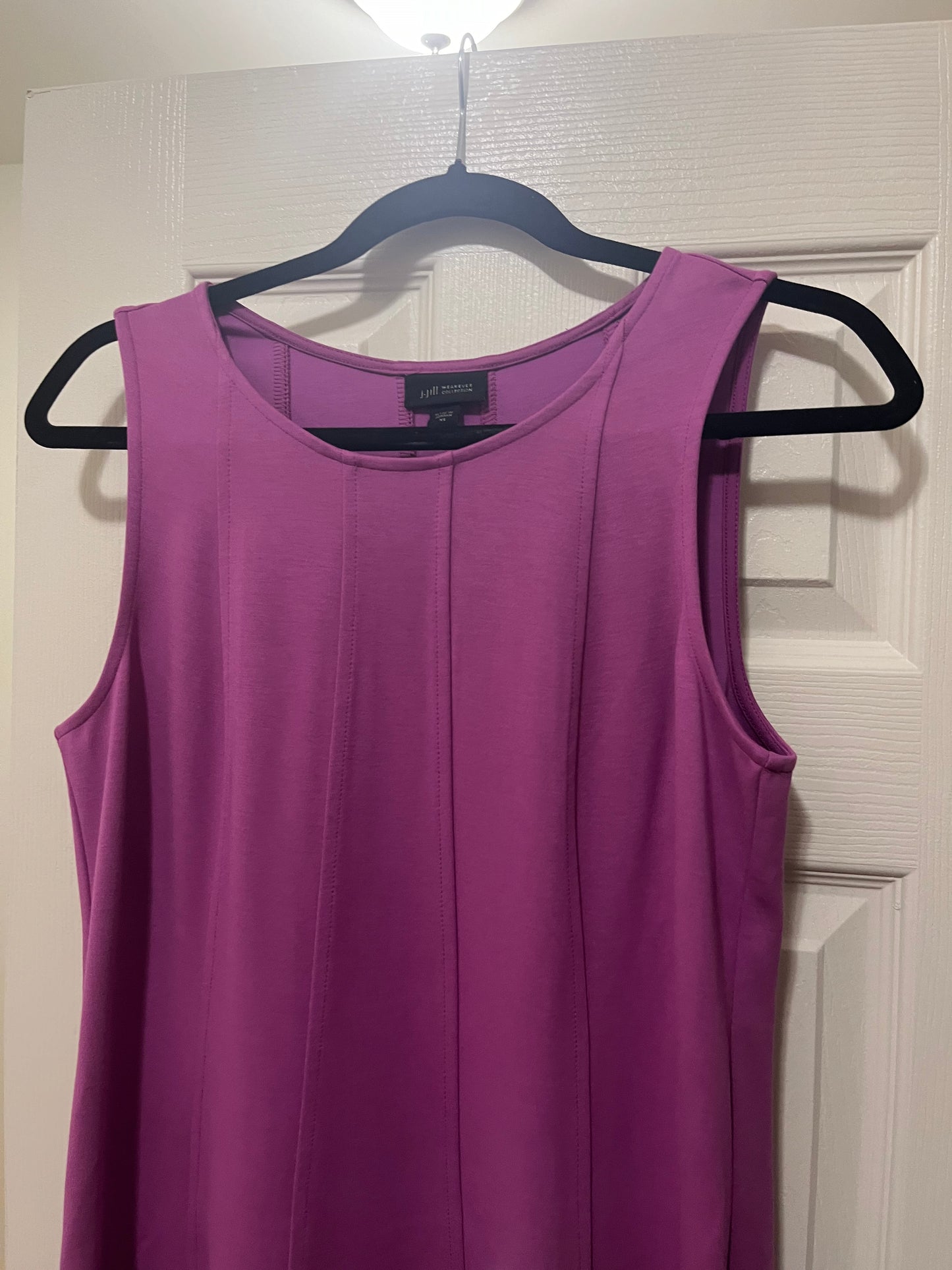 Purple Dress Casual Midi J Jill NWT, Size Xs