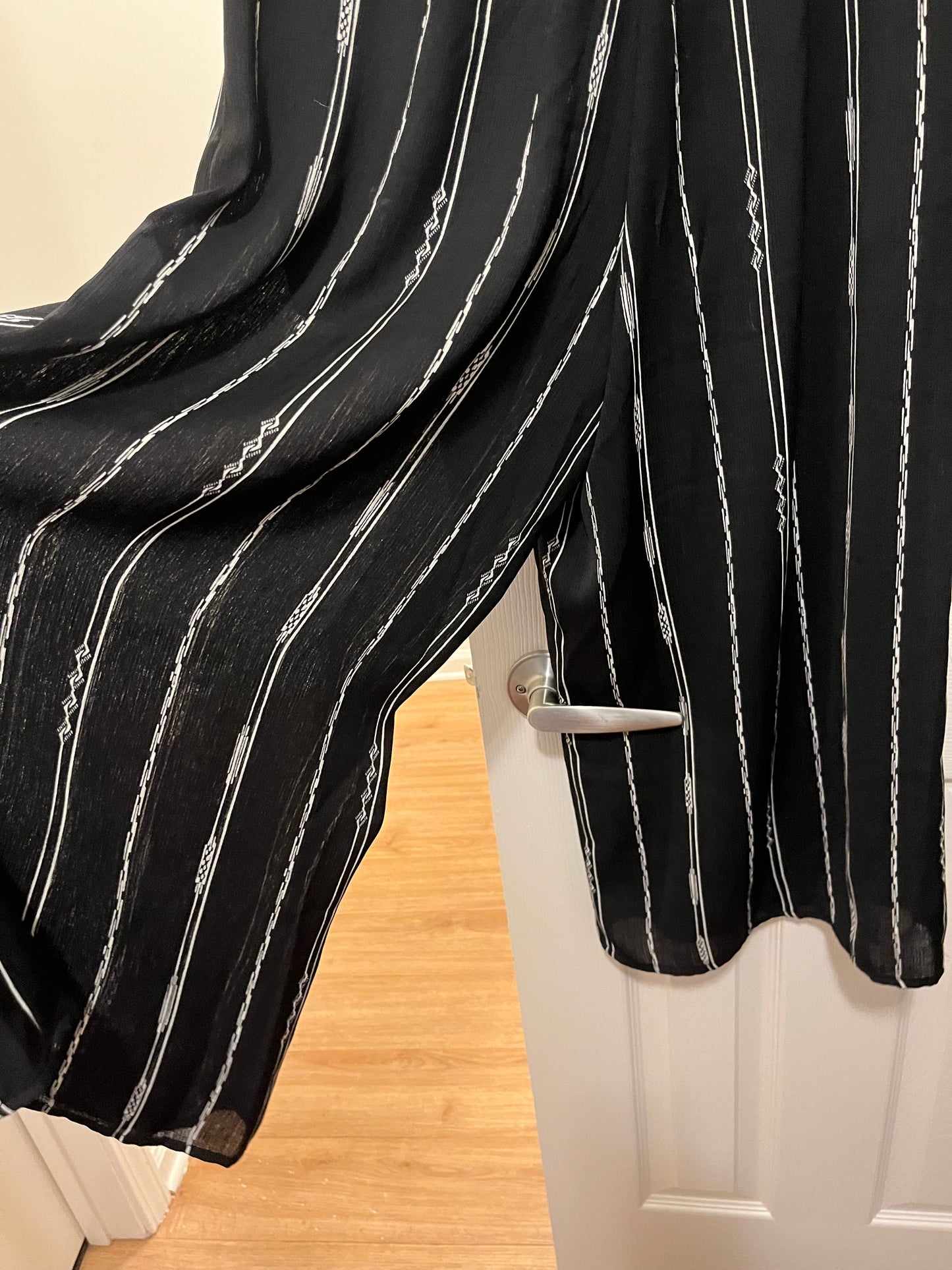 Striped Jumpsuit Luxology, Size 4