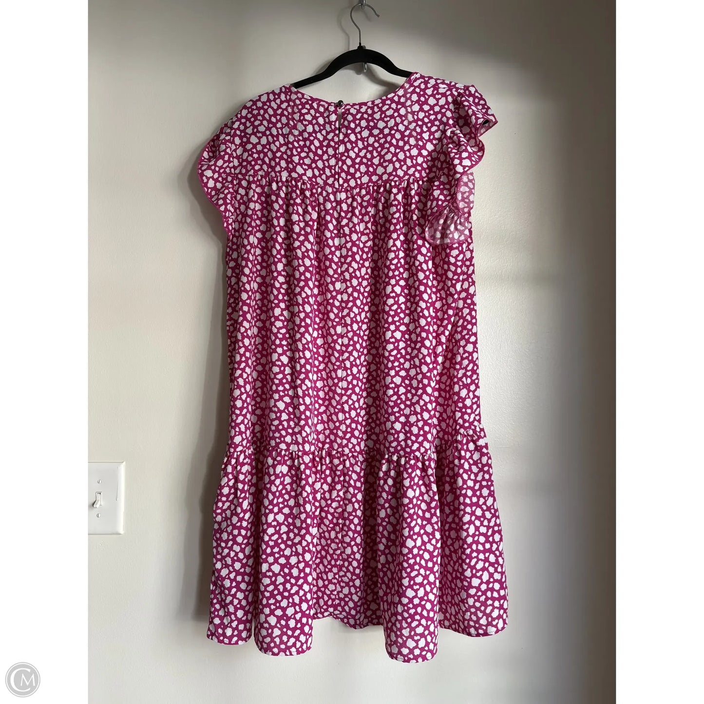 Dress Casual Midi By haptic In Pink, Size: M