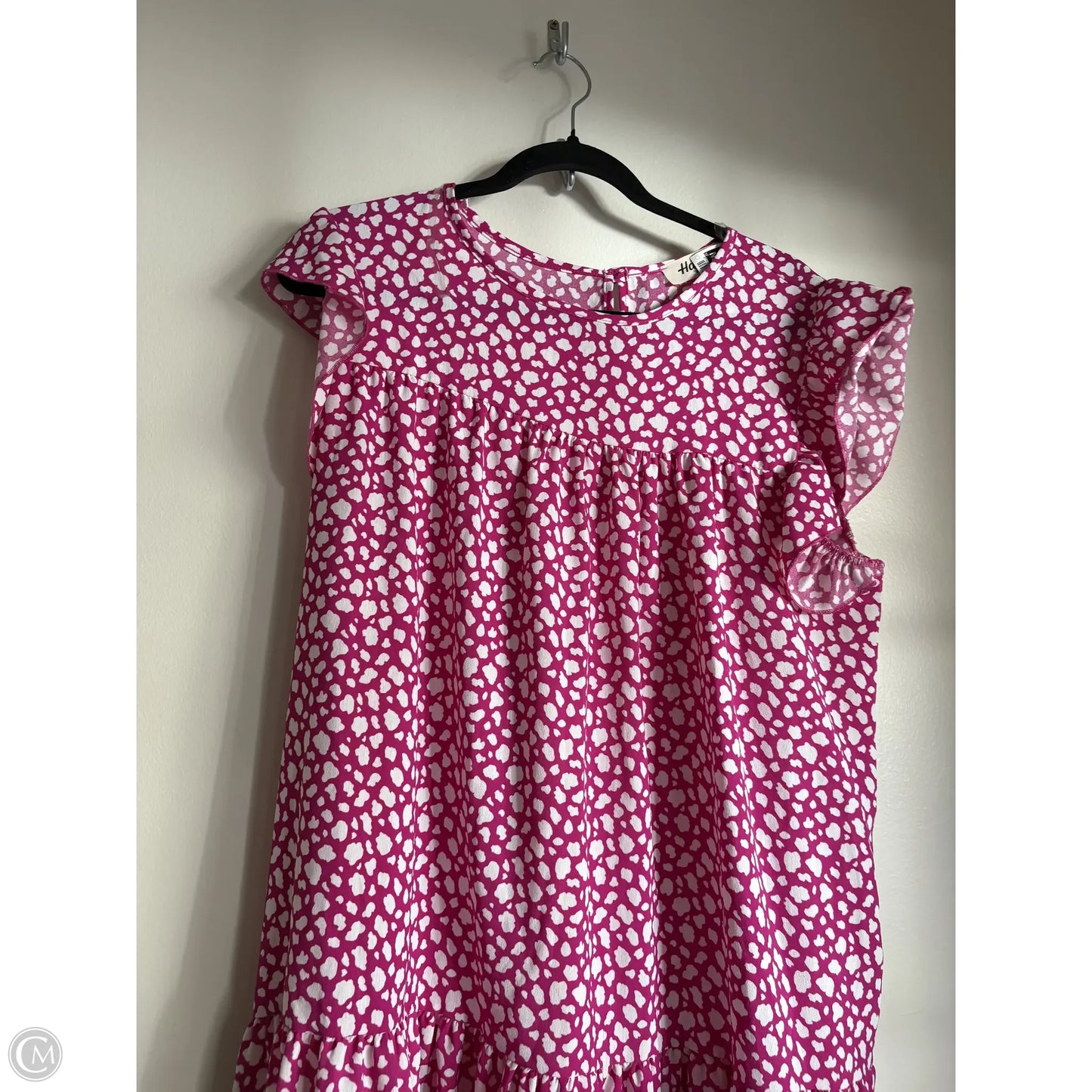 Dress Casual Midi By haptic In Pink, Size: M