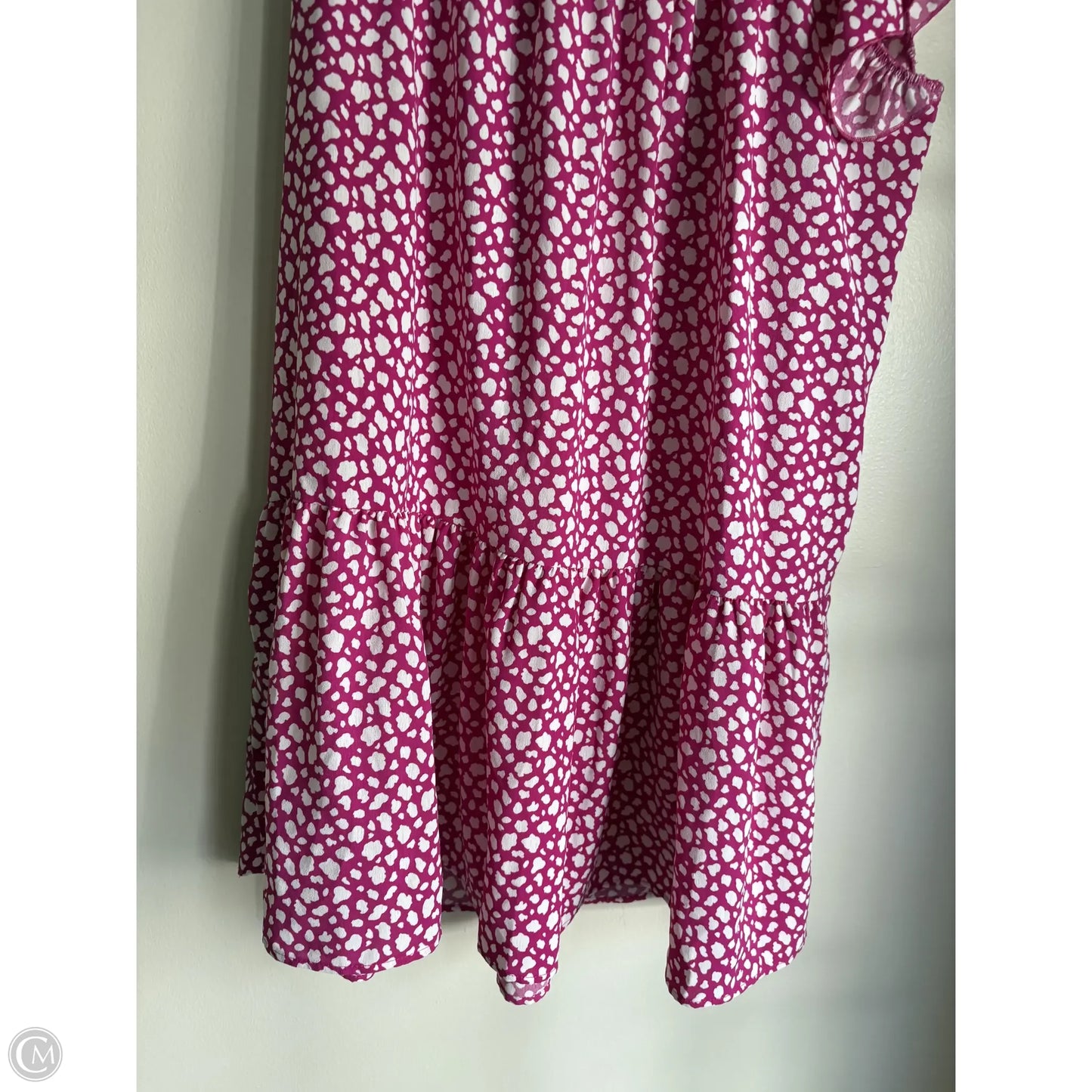 Dress Casual Midi By haptic In Pink, Size: M