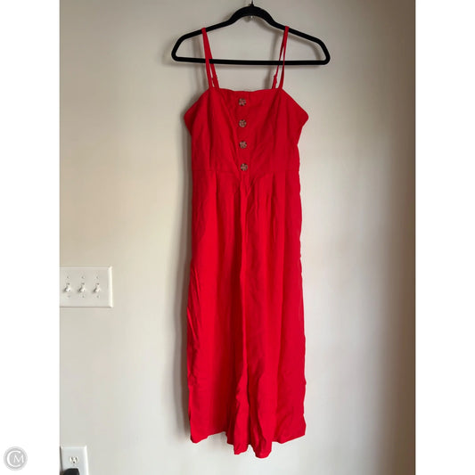 Jumpsuit By j gee In Red, Size: M