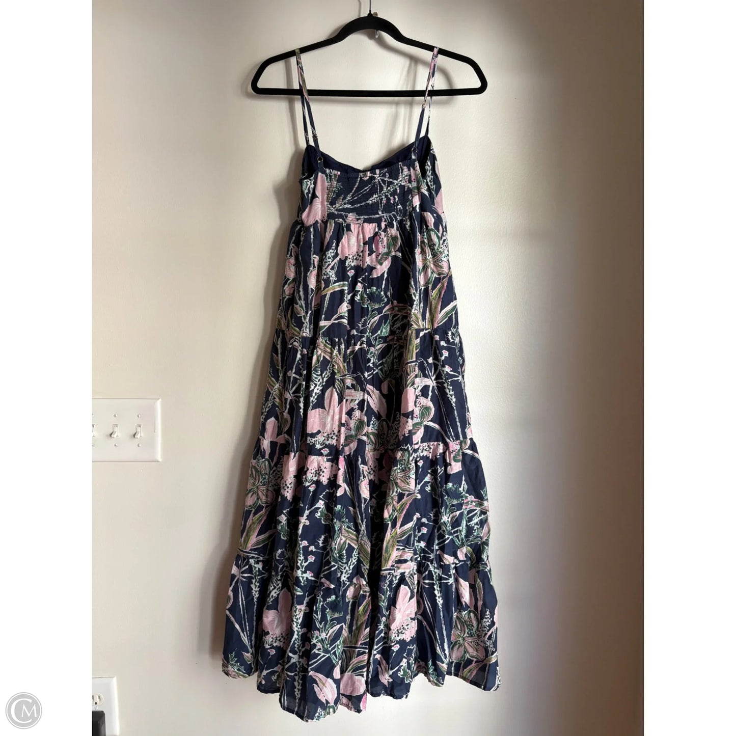 Dress Casual Midi By Vineyard Vines In Blue, Size: Xs