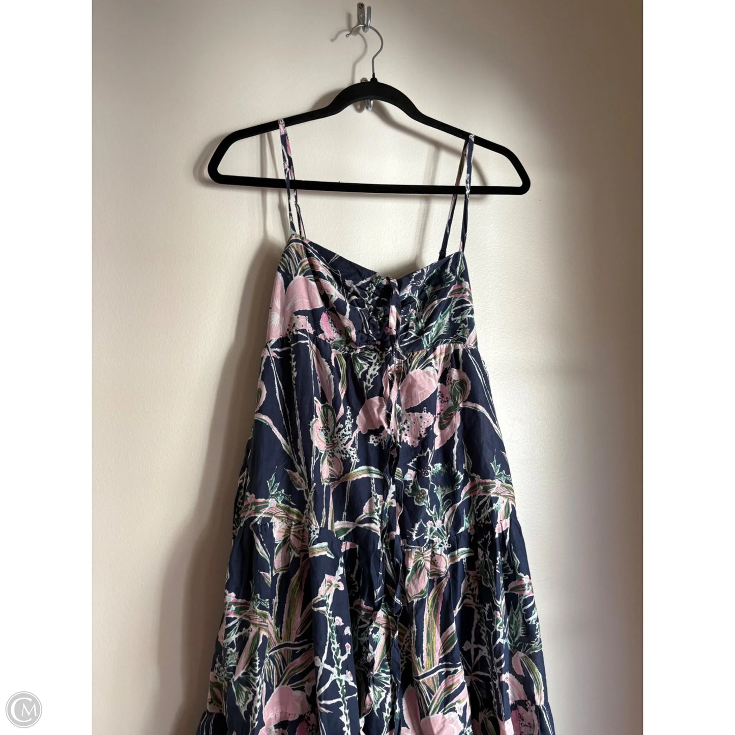 Dress Casual Midi By Vineyard Vines In Blue, Size: Xs