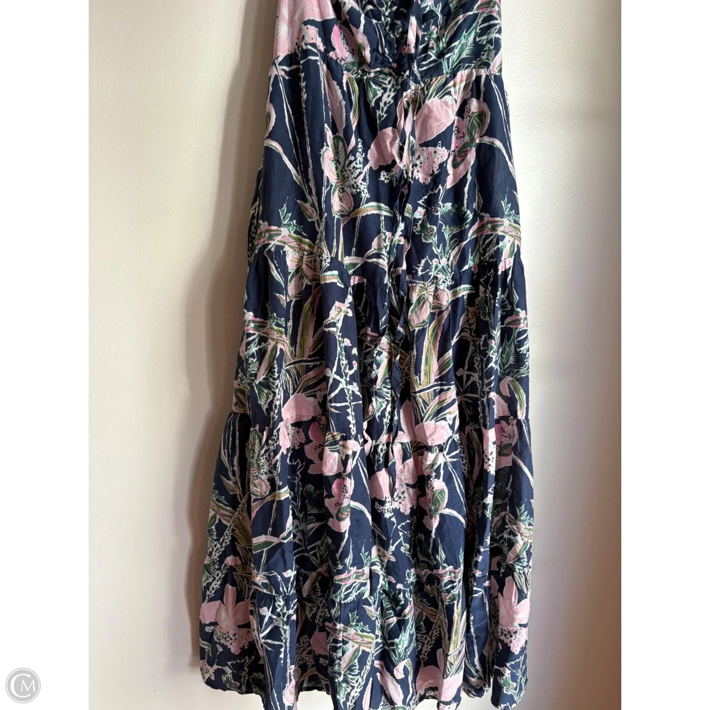 Dress Casual Midi By Vineyard Vines In Blue, Size: Xs