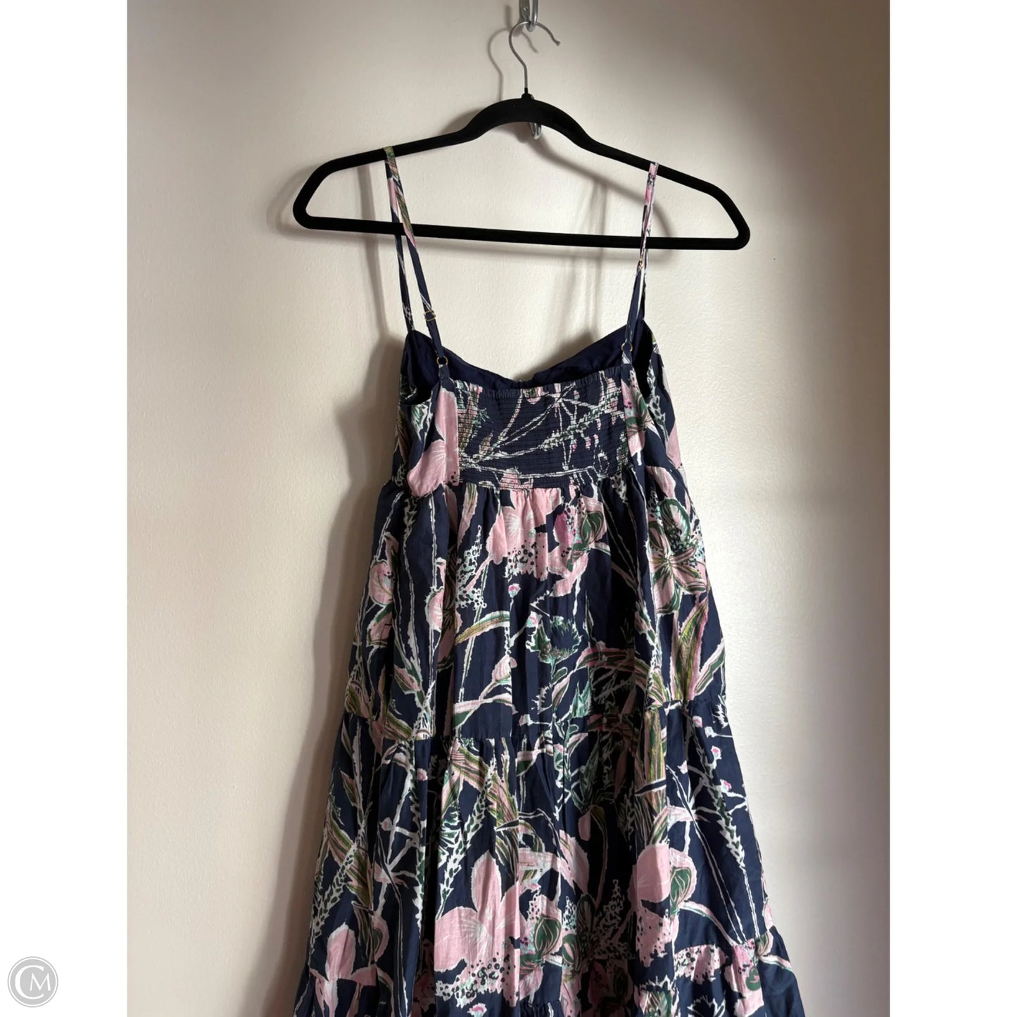 Dress Casual Midi By Vineyard Vines In Blue, Size: Xs