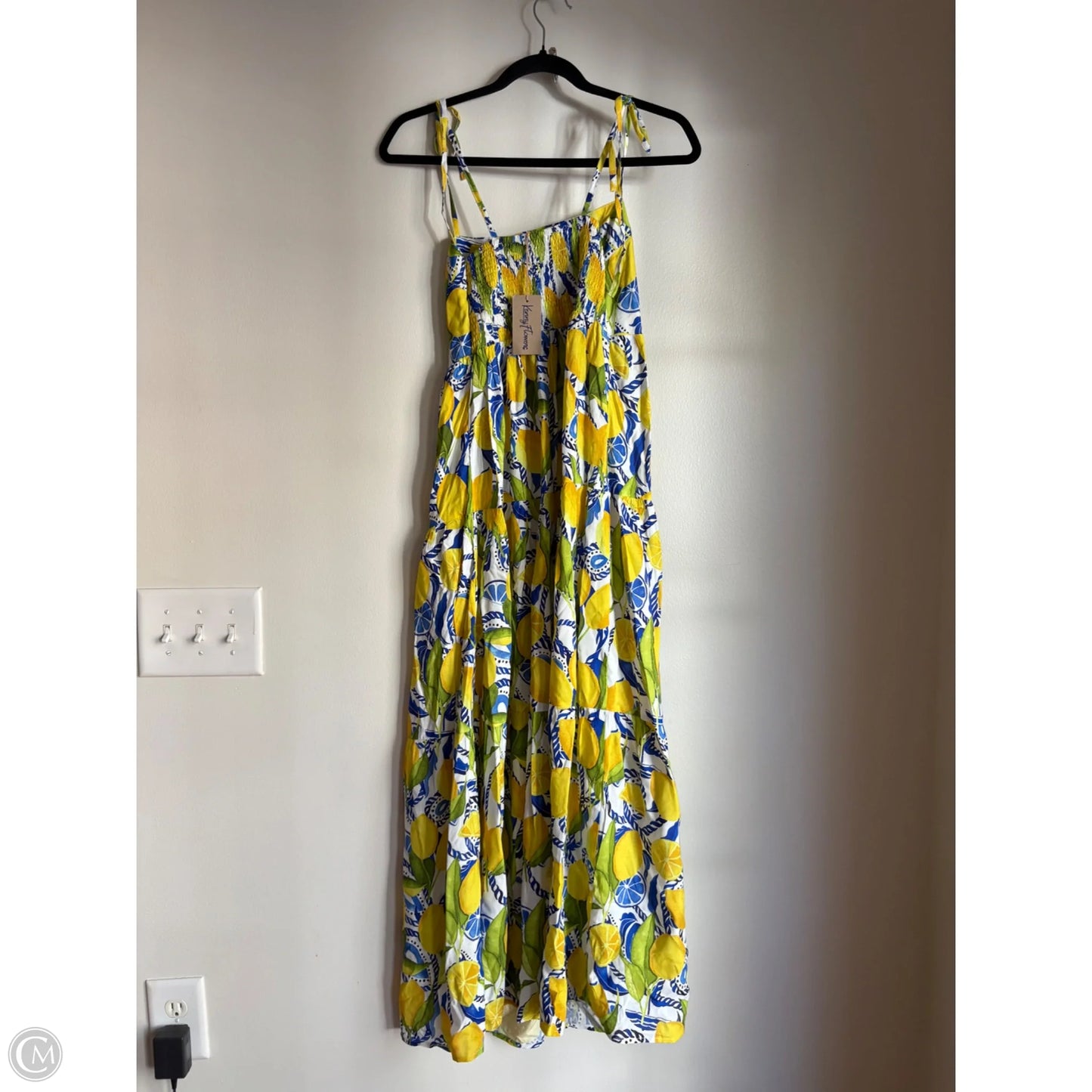 Dress Casual Midi By Cma In Yellow, Size: Xs