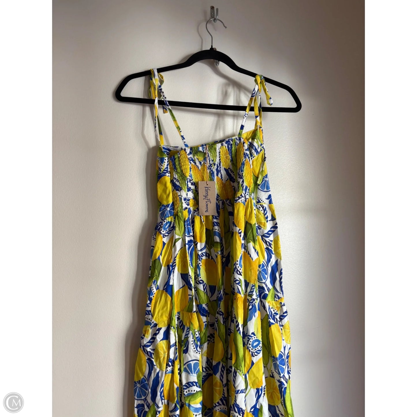 Dress Casual Midi By Cma In Yellow, Size: Xs