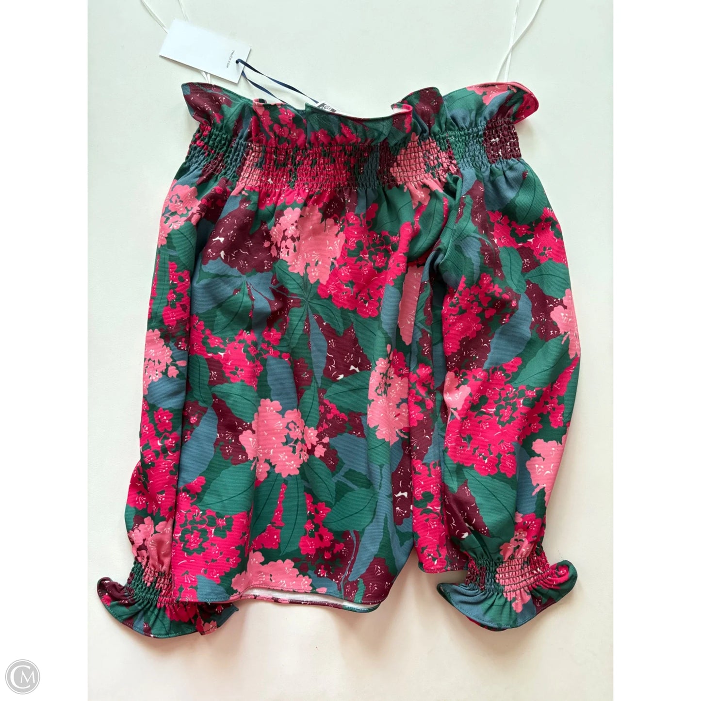 Top Sleeveless Designer By Tuckernuck In Floral Print, Size: Xxs