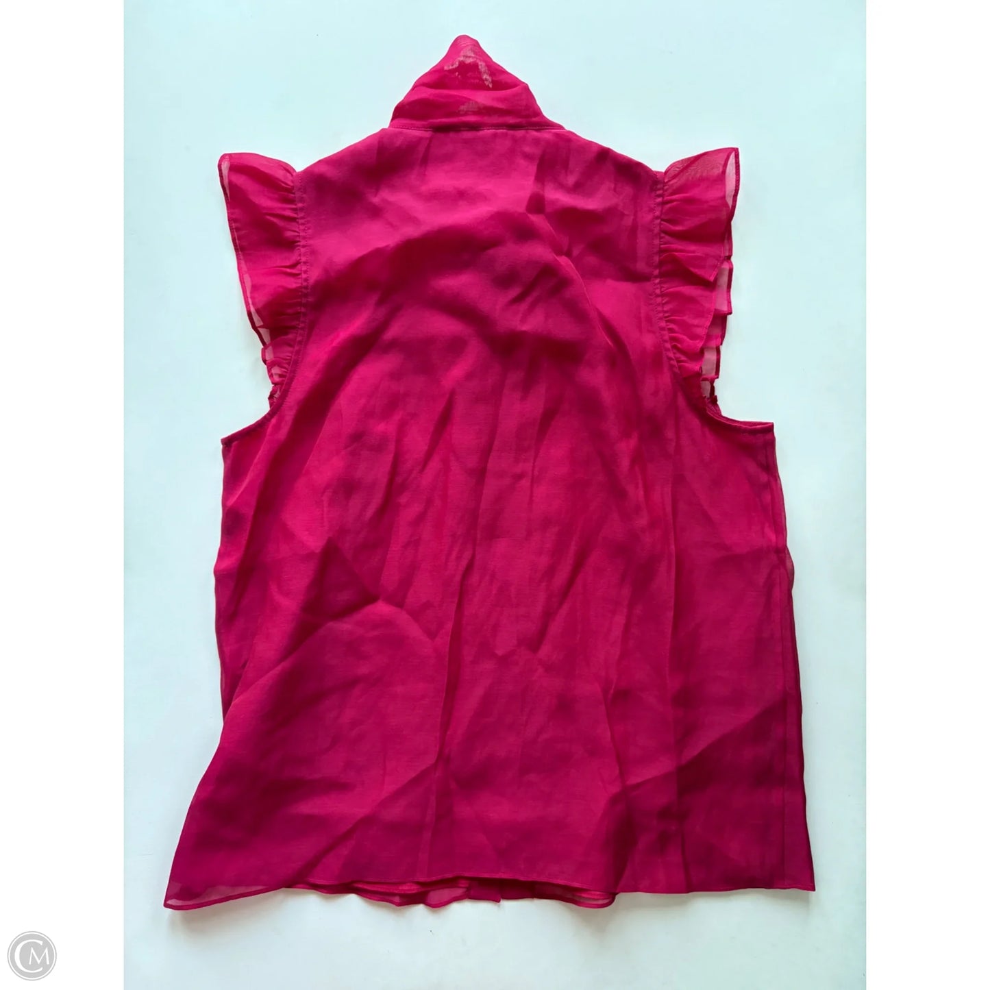 Top Sleeveless Designer By Lilly Pulitzer In Maroon, Size: S