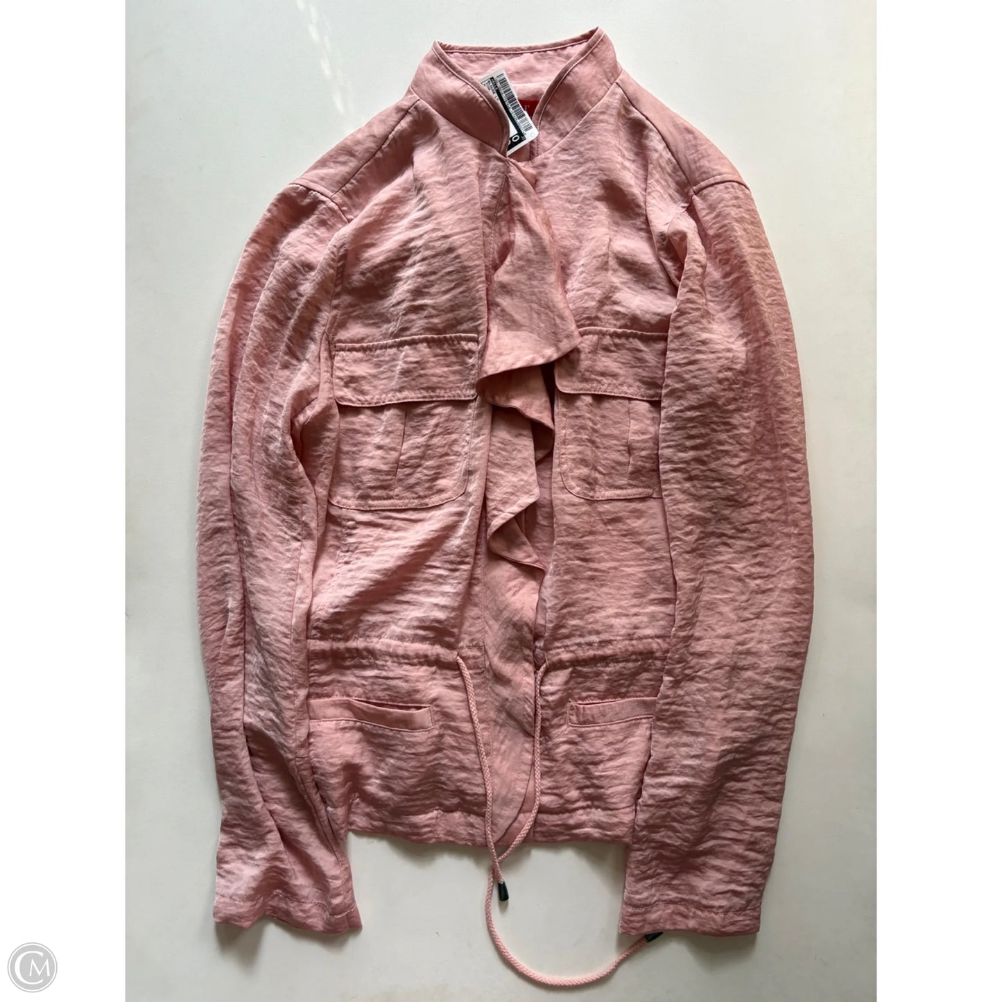 Blouse Long Sleeve By Elle In Pink, Size: M