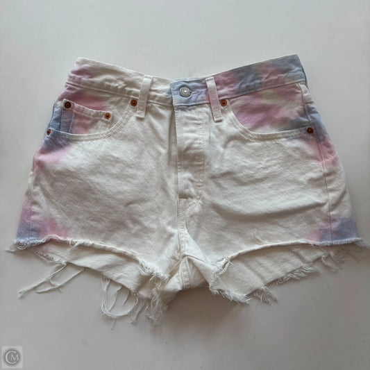 Shorts By Levis In Tie Dye Print, Size: 8