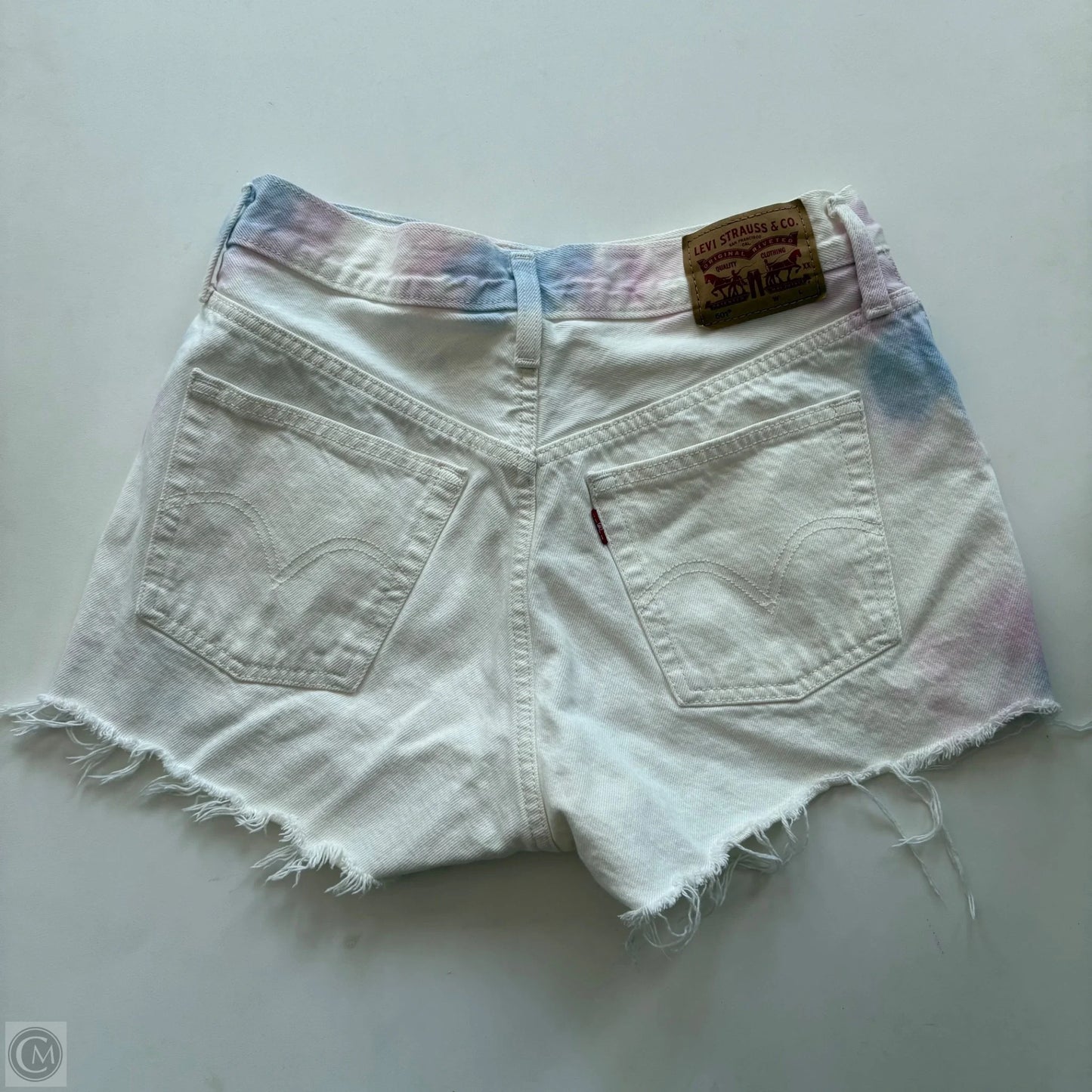 Shorts By Levis In Tie Dye Print, Size: 8