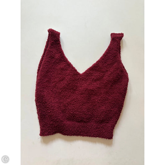 Tank Top By Cmc In Red, Size: M