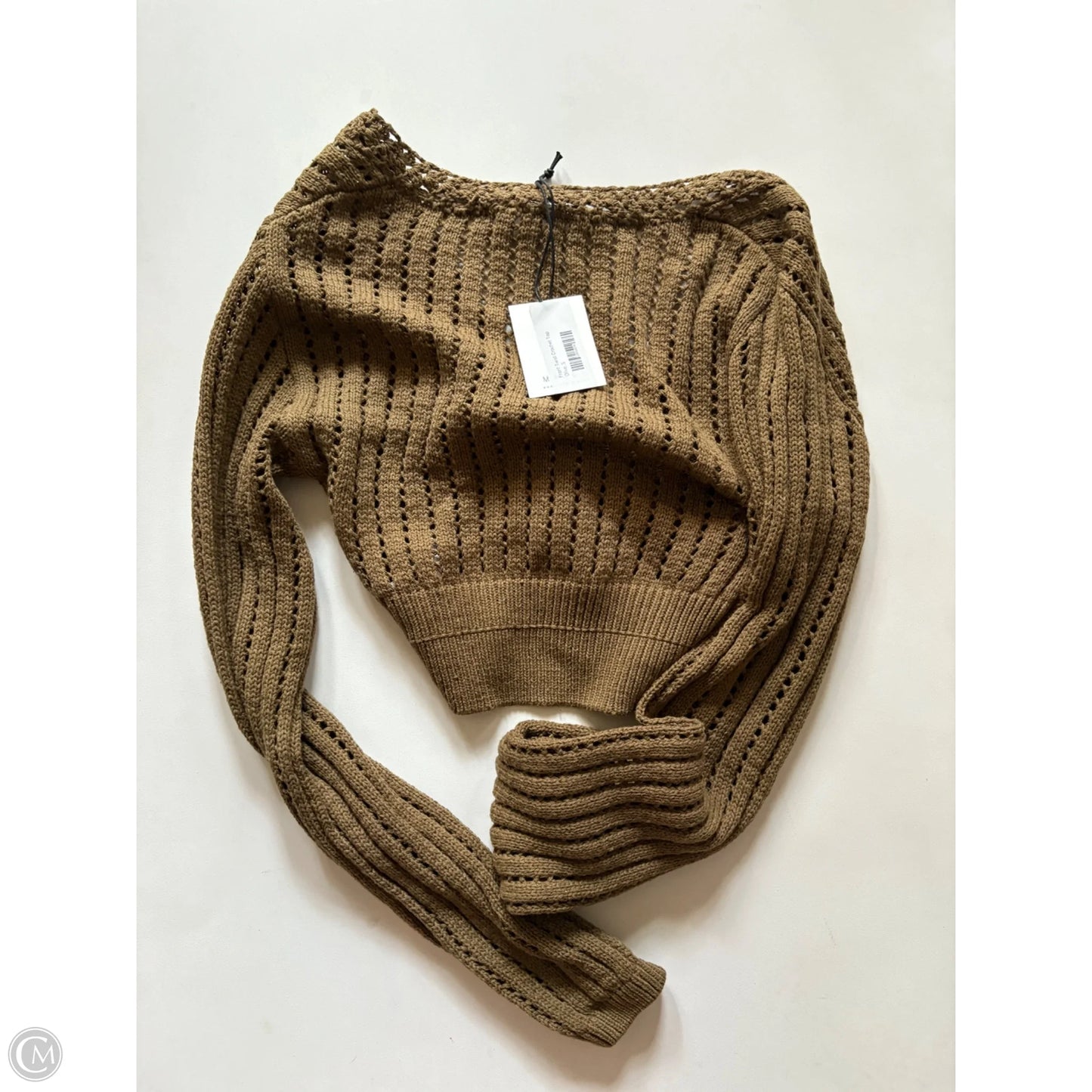 Blouse Long Sleeve By Mable In Green, Size: S